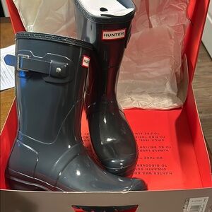 Hunter Gray Rain Boots